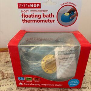 NIB Skip Hop Moby Floating Bath Thermometer - BPA Free Baby Safety